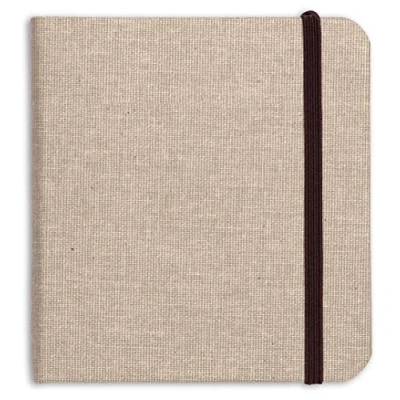Abbildung von Clairefontaine 96102C Goldline Reisealbum (Umschlag aus Naturleinen, 15 x cm, 32 Blatt, 180 g, für Multitechnik geeignet, ideal Ihre Reise, praktisch und robust) beige