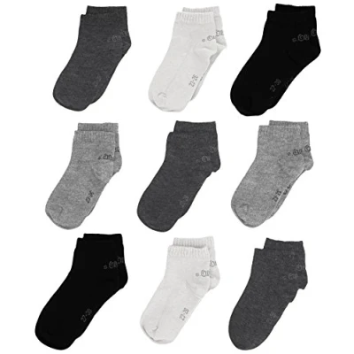 Abbildung von s.Oliver Junior Socks Basic 9 PACK Socken für Kinder, Größe: 35 38, Grey combo