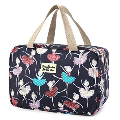 Abbildung von wordmouk Kulturbeutel zum Aufhängen, groß, tragbar, wasserdicht, Kosmetiktasche, Rasiertasche, Make up Organizer, Toilettenartikel, Badezimmer, Aufbewahrungsbox für Frauen, Mädchen, Damen