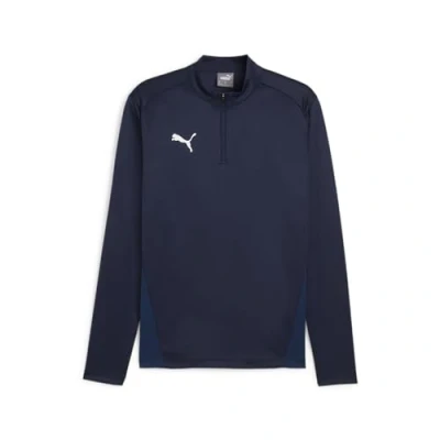 Abbildung von Puma Sweatshirt, Herren, Größe: Large, Dunkelblauweissblau