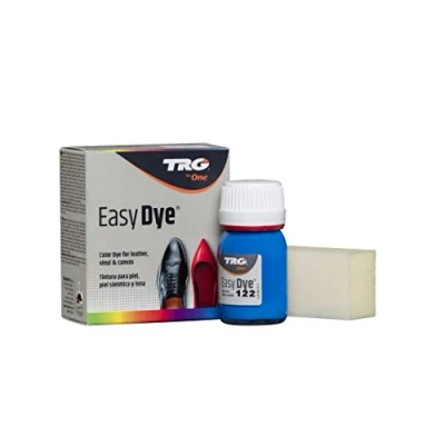 Abbildung von TRG The One Easy Dye, Farbe zur Wiederherstellung der Lederschuhfarbe, Blau (122 Daphne), 25 ml