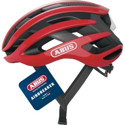 Abbildung von ABUS Rennradhelm AirBreaker High End Fahrradhelm für den professionellen Radsport Jugendliche und Erwachsene Helm Damen Herren Rot, Größe L