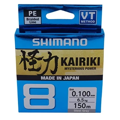 Abbildung von Line Kairiki 8 150 m 0,13 mm 8,2 kg Steel Gray