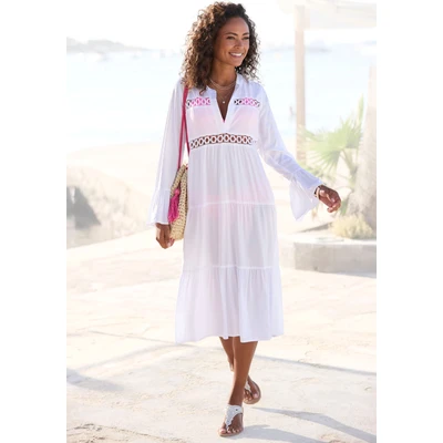 Abbildung von Lascana LOLA Strandaccessoire, Damen, Größe: 36/38, White
