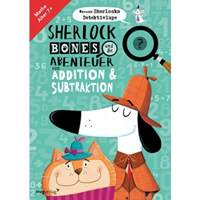 Abbildung von Sherlock Bones und die Abenteuer von Addition Subtraktion: Mathe Alter 7+