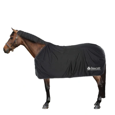 Abbildung von Bucas Prize Cooler Promo Decke Schwarz / Silber Unterlänge: 152 cm &amp; Rückenlänge: 115