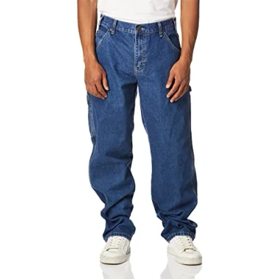Abbildung von Dickies Herren Jeans, lockere Passform, gerade Passform Blau 46W / 30L