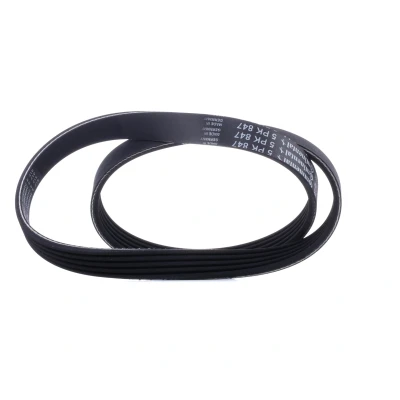 Abbildung von CONTITECH 5PK847 Keilrippenriemen 847 5 VOLVO: V50, C30, S40 II, HONDA: CIVIC 8 Hatchback, Jazz 2, FORD: Focus KUGA 1