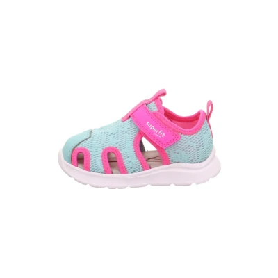 Abbildung von Superfit WAVE Trekkingsandale für Kinder, Größe: 25, Hellgrün pink Schuhe