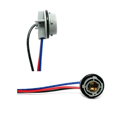 Abbildung von ShuoHui 2x P21W BA15s 1156 Fassung Sockel Kabel R5W R10W Auto Pins 180 Reparaturkabel