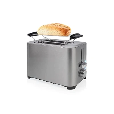 Abbildung von Princess 142400 Steel Toaster 2 7 einstellbare Stufen 850 W, 01.142400.01.001, Silver