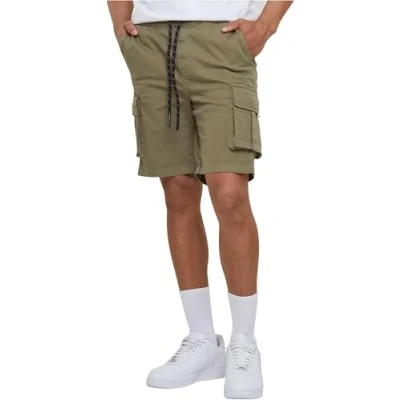 Abbildung von Urban Classics Herren Drawstring Cargo Shorts Cargos, Olive, L