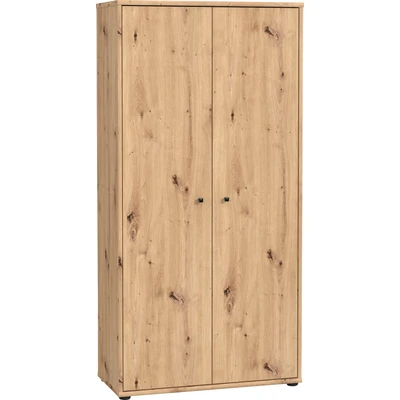 Abbildung von FORTE TEMPRA 2 Kommode mit Türen, Holzwerkstoff, Artisan Eiche Dekor, (B x H T) 73,7 149,5 34,8 cm