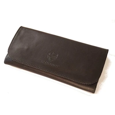 Abbildung von GERMANUS Ferruginus Made in EU Leder Tabaktasche Tabakbeutel Drehertasche Drehtasche Tabaketui