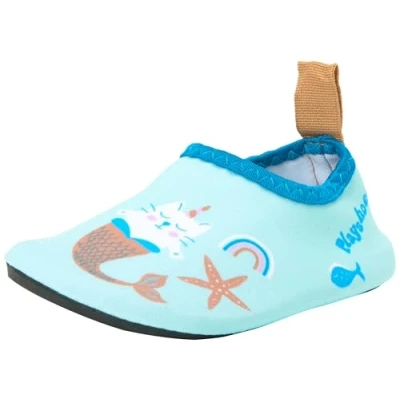 Abbildung von Playshoes Barfuß Schuhe Unisex Kinder Wassersportschuh, Einhornmeerkatze, 28/29 EU