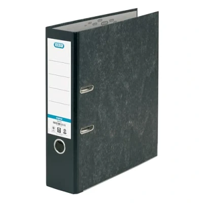 Abbildung von Elba Ordner A4, Smart Original Wolkenmarmor, 8 cm breit, schwarz, 1 Stück