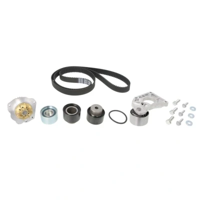 Abbildung von HEPU PK10750 Wasserpumpe + Zahnriemensatz 259 CITROËN: C8, C5 III Estate, 3, PEUGEOT: 807, 406 Saloon, 607 RENAULT: CLIO 2