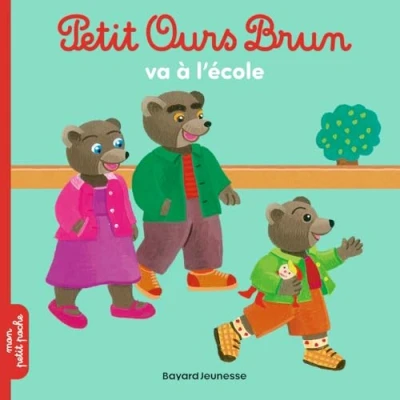 Abbildung von Petit Ours Brun: Brun va a l&#039;ecole