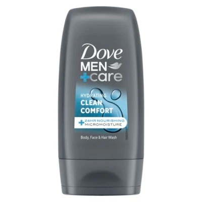 Abbildung von Dove Men +Care Gel de Ducha y Jabón Cara Hidratante 2 en 1 para Hombre, 55 ml