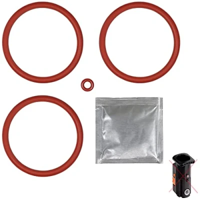 Abbildung von Snapworld Kaffee Dichtung Wartungssatz O Ring + Fett kompatibel mit Tchibo Esperto/Grundig KVA 4830 / Beko CEG 5301 Severin KV 8090 SMEG BCC01 02 zu Brühgruppe 1708 0522048 Set 36