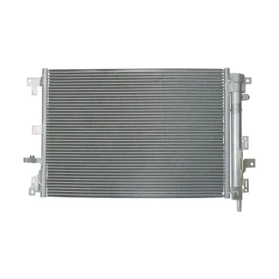 Abbildung von BOSCH 1 986 AD2 210 Klimakondensator mit Stickstofffüllung Trockner, Montageanleitung, ohne Dichtring 14,4mm 11,1mm 630mm R1234yf, R134a
