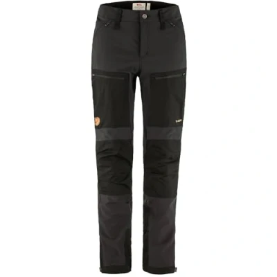 Abbildung von Fjällräven KEB Agile Trousers Outdoorhose, Damen, Größe: 38, Black
