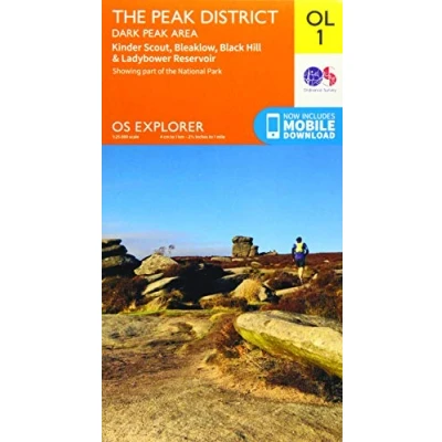 Abbildung von Ordnance Survey GB Explorer Map Blatt OL01: Dark Peak Area (OS Explorer)