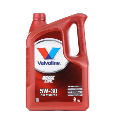 Abbildung von Valvoline Maxlife C3 5W 30 5l Motoröl 881676 VOLKSWAGEN: Golf 4, 5, 7, AUDI: Q3, A4 B8 Avant, A6 C6 BMW: 3 Saloon, 5 Saloon