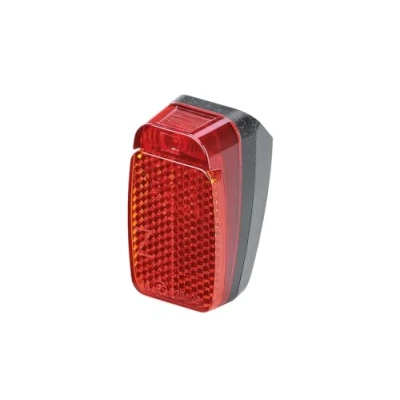 Abbildung von PROPHETE E Bike LED Rücklicht Z Reflektor integriert, geeignet für Bikes (6 48V) &amp; Scooter, Schutzblechmontage, kompakte Bauweise, Montageweite 15 mm