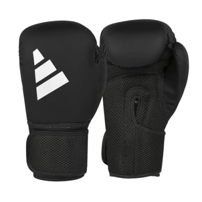 Abbildung von adidas Boxhandschuhe Hybrid 25 Einstiegsmodell Schwarz, 12 oz