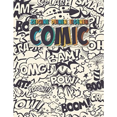 Abbildung von Zeichne Deinen eigenen Comic: 100 große Blanko Comic Seiten als Vorlage zum selber Zeichnen &amp; Gestalten für Kinder, Jugendliche Erwachsene