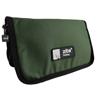 Abbildung von Zite Fishing Trout Spoon Tasche Forellen Blinker Wobbler &amp; Angelköder Ultra Light Köder Etui 100% Polyester (24 x 14 cm)