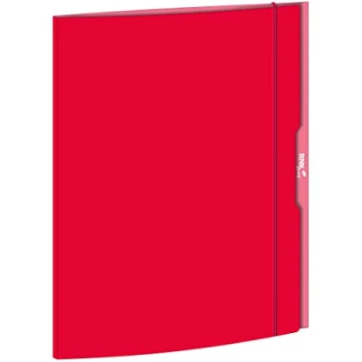 Abbildung von RNKVERLAG 45336 Sammelmappe rot, 310 x 440 mm, DIN A3, mit Gummizugverschluss, 1 Stück