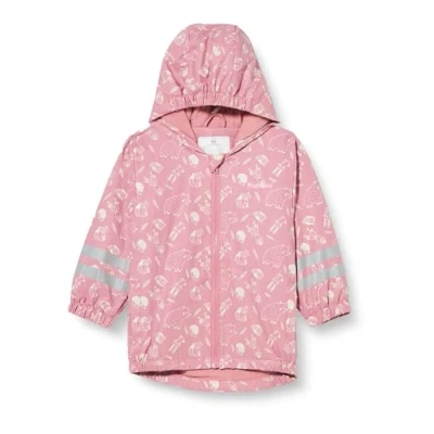 Abbildung von Playshoes Regenjacke / wasserabweisende Jacke für Kinder, Größe: 86, Rosa