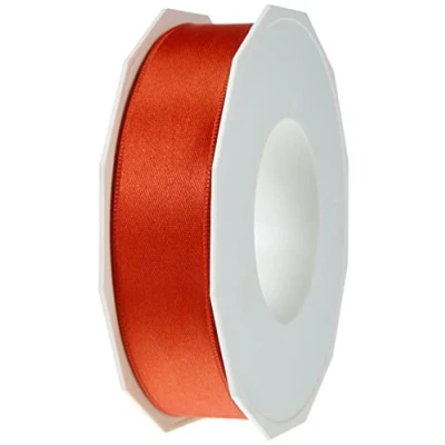 Abbildung von PRÄSENT C.E. Pattberg Satin rot, 25 m Satinband zum Einpacken von Geschenken, mm Breite, Geschenkband Dekorieren &amp; Basteln, Dekoband, Anlass