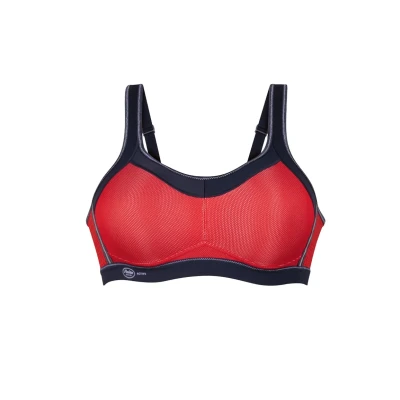 Abbildung von Anita Momentum Tshirt BH, Damen, Größe: 95G, Red blue iris