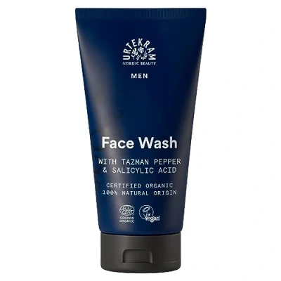 Abbildung von Urtekram Men&#039;s Gesichtsseife Gesichtsreinigung Mit Tazmanpfeffer &amp; Salizylsäure Entfernt effektiv Unreinheiten 150 ml Vegan, Bio, natürlichen Ursprungs