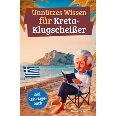 Abbildung von Unnützes wissen für Kreta Klugscheißer: 222 lustige &amp; skurrile Fakten, die du nie wolltest, aber lieben wirst das ideale Geschenk echte Liebhaber (inkl. Reisetagebuch)