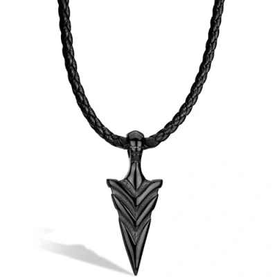 Abbildung von SERASAR Lederkette Herren mit Anhänger 50cm schwarz Lederkordelkette Schmuckschatulle für Echtleder Geschenk Schmuckband