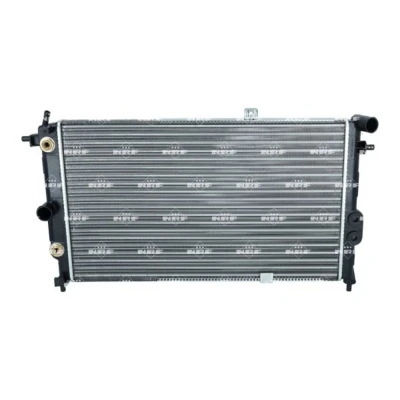 Abbildung von NRF 58973A Kühler, Motorkühlung Aluminium 620 378 34 FULL KIT Kühlrippen mechanisch gefügt OPEL: Vectra A Saloon, Calibra