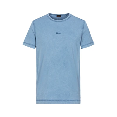 Abbildung von BOSS Tokks Tshirt basic, Herren, Größe: Medium, Open blue