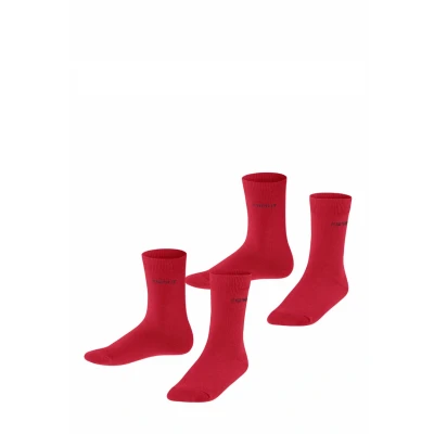 Abbildung von Esprit FOOT LOGO SO 2PACK Socken für Kinder, Größe: 31 34, Red pepper