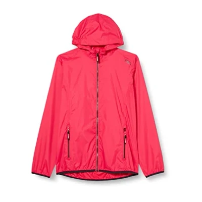 Abbildung von CMP Mädchen Kinder regenjacke Mit Fester Kapuze KID G JACKET RAIN FIX HOOD, Erdbeere, 116 EU