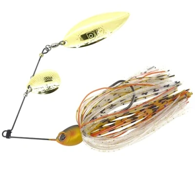 Abbildung von Berkley DEX Spinner Bait Pike Hecht, Perch Barsch Angelköder, Matt Kinkuro