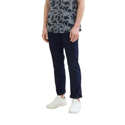 Abbildung von TOM TAILOR 5 Pocket Hose, mit Marken Badge auf der Rückseite