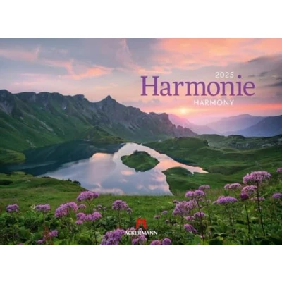 Abbildung von Harmonie Kalender 2025, Wandkalender im Querformat (45x33 cm) Inspirationskalender / Naturkalender