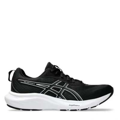 Abbildung von Asics Gelcontend 9 Laufschuh Neutral, Damen, Größe: 39.5, Black/white Schuhe