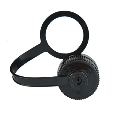 Abbildung von Nalgene Unisex Erwachsene Kunststoffflaschen Deckel Enghals, Schwarz, 38mm