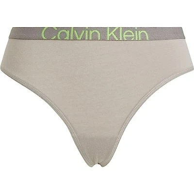 Abbildung von Calvin Klein Underwear Modern Thong String, Damen, Größe: Small, Satellite/green flash