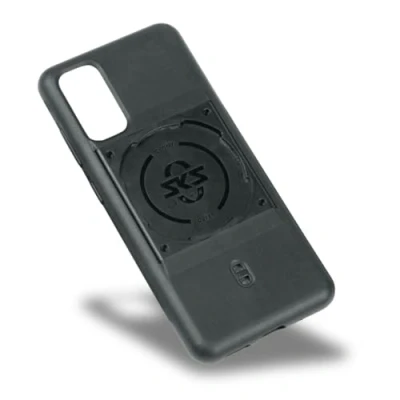 Abbildung von SKS GERMANY COMPIT COVER für Samsung S20 Handyhülle mit Befestigungsvorrichtung System (angenehme Haptik, stoßabsorbierend, Befestigungsvorrichtung, aus abriebfestem Kunststoff)